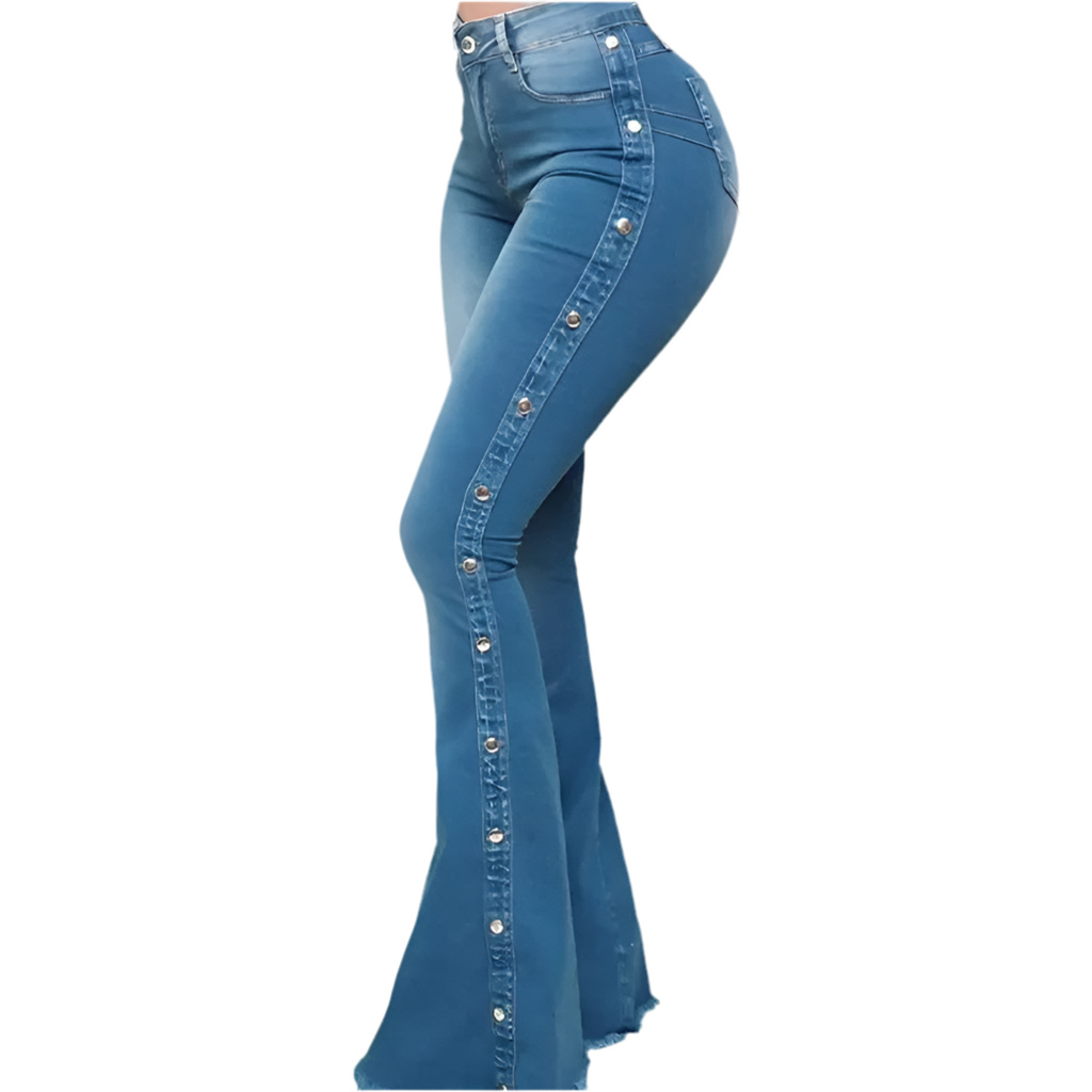 Jean Patte d'éléphant Femme