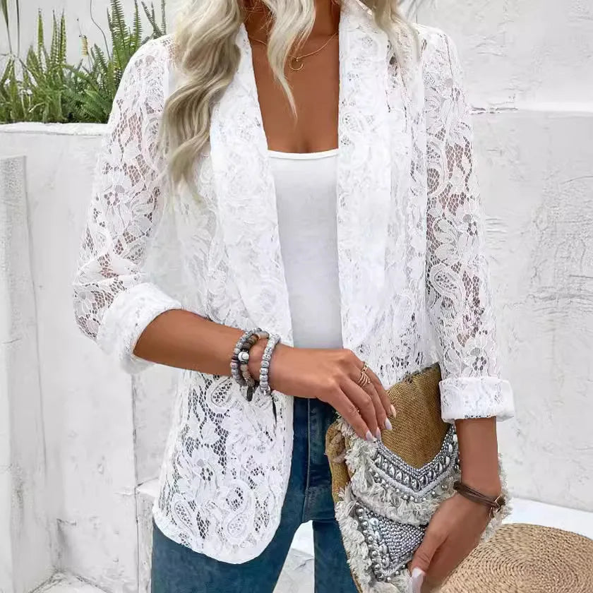Blazer Dentelle Femme