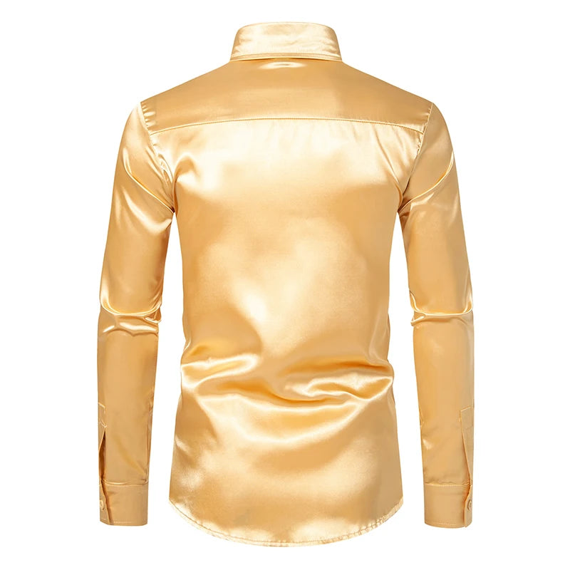 SATINNE - Chemise Homme Satin