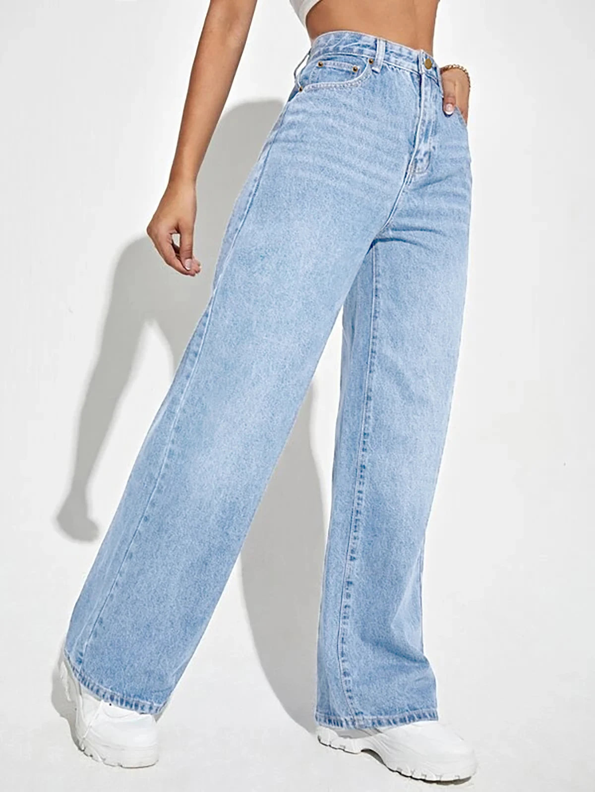 Jean Large Femme