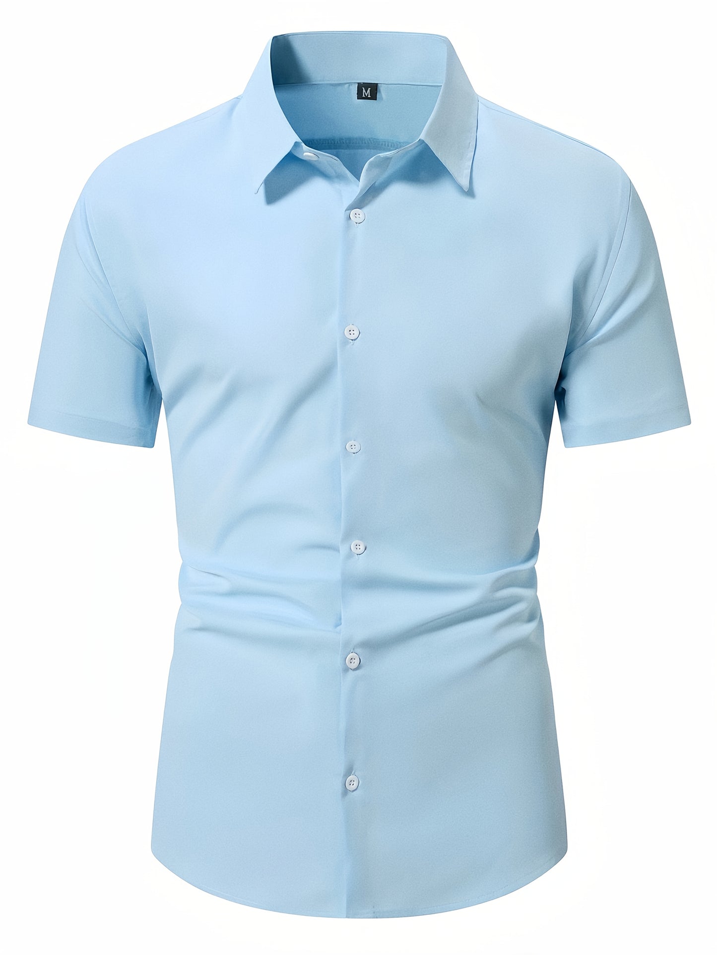 KING - Chemise Manche Courte Chic Homme