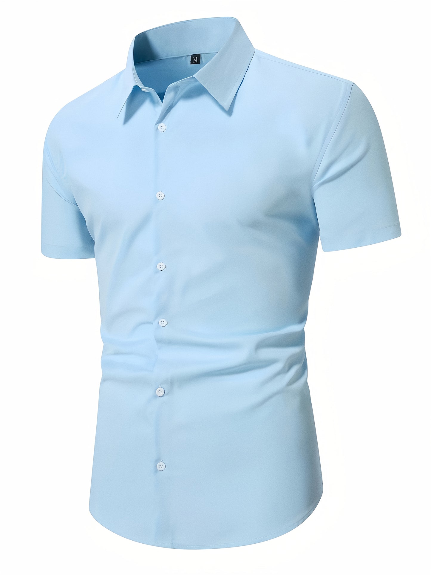 KING - Chemise Manche Courte Chic Homme