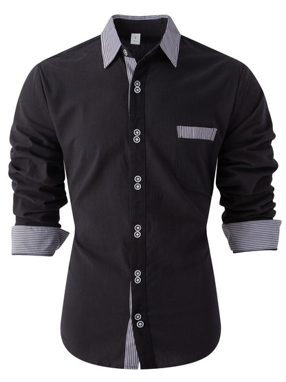 FALL - Chemise Homme Habillée