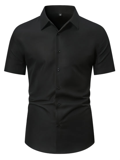 KING - Chemise Manche Courte Chic Homme