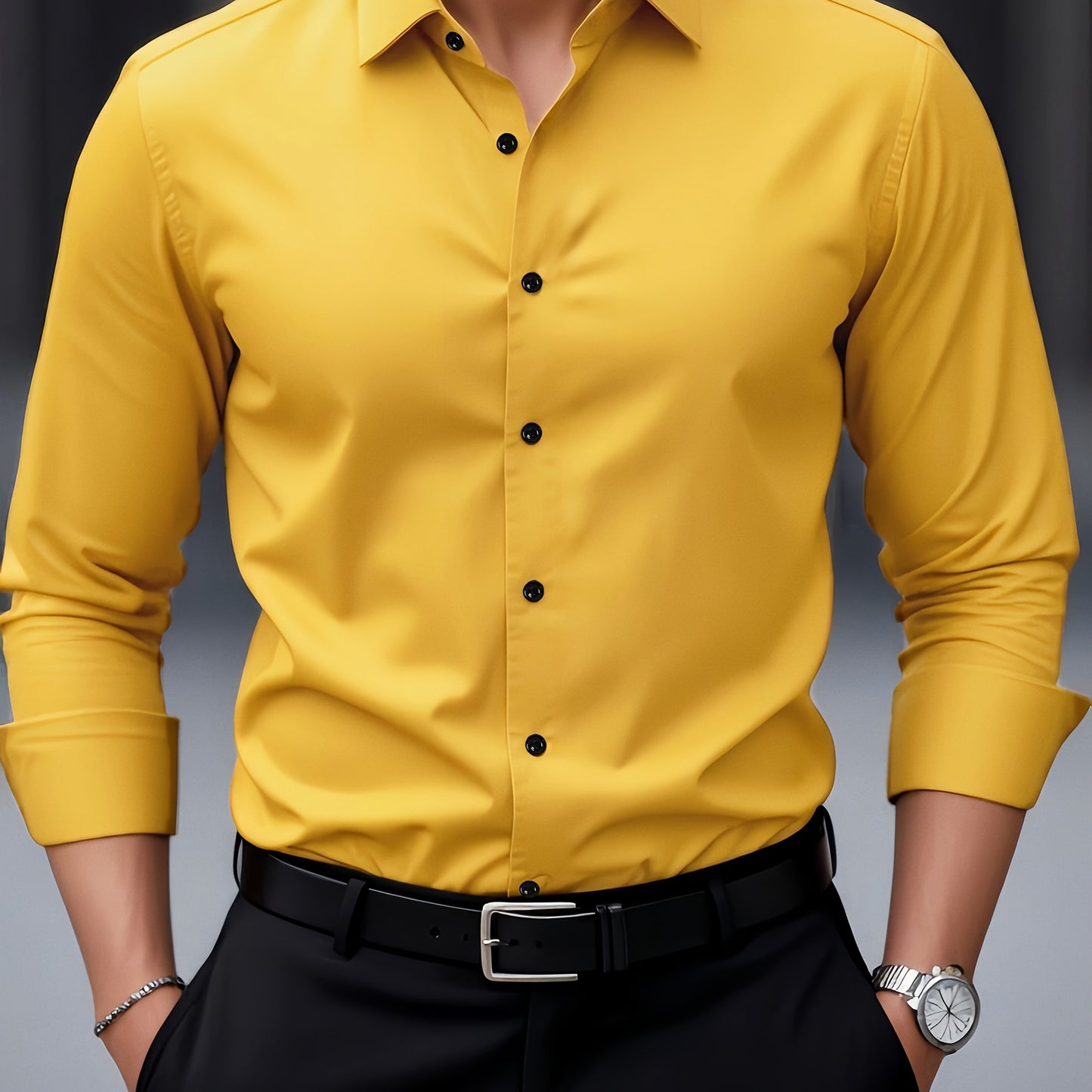 HIKING - Chemise Manches Longues Chic Homme