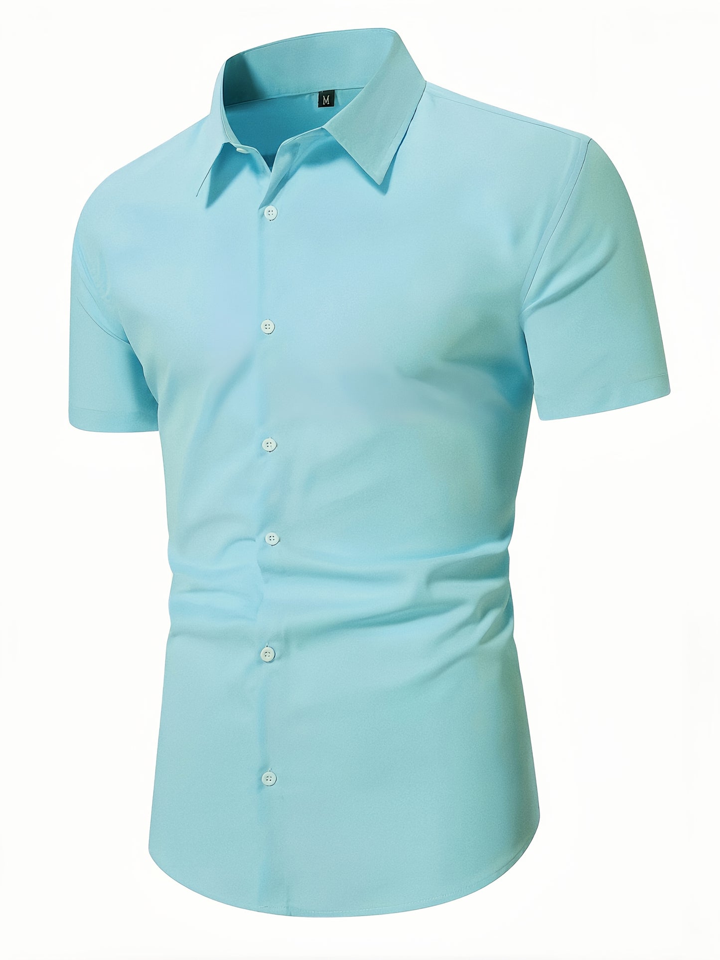 KING - Chemise Manche Courte Chic Homme