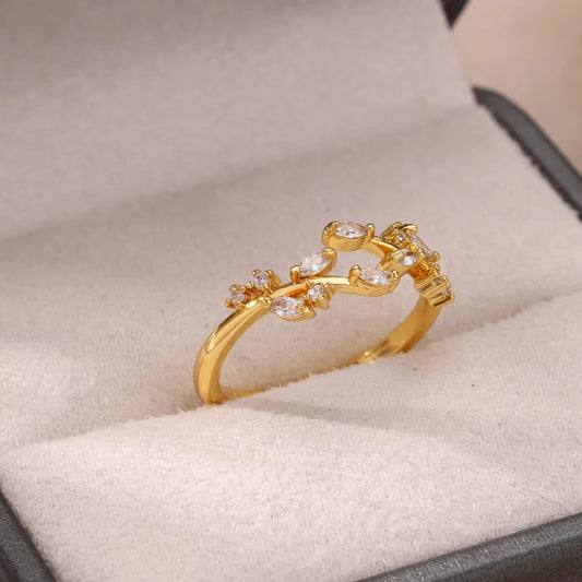 Bague Acier Inoxydable Femme Ajustable 