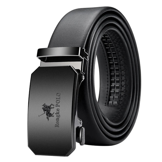 Ceinture Noire Homme Cuir 