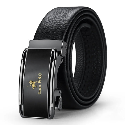 Ceinture Noire Homme Cuir 