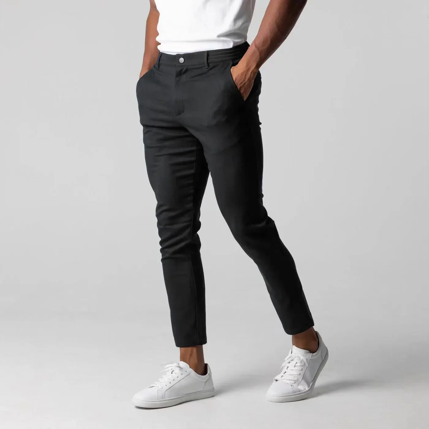 Chino Noir Homme