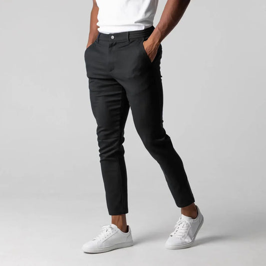 Chino Noir Homme