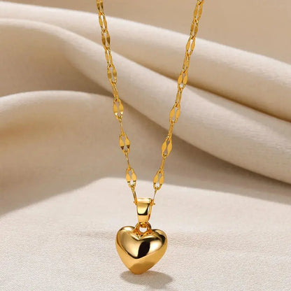 Collier Coeur Or HEART