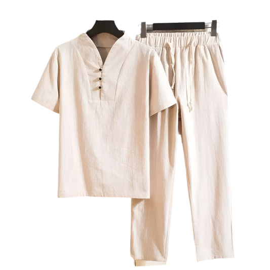 Ensemble Lin Homme Chic