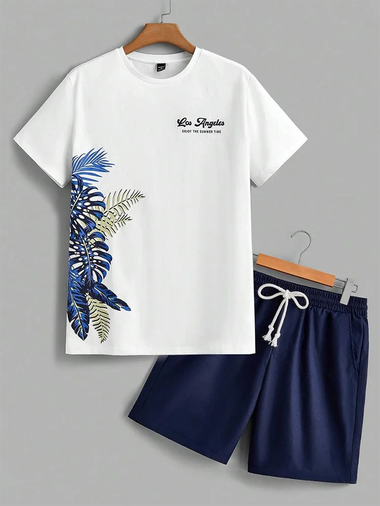 Ensemble Tshirt Short Homme