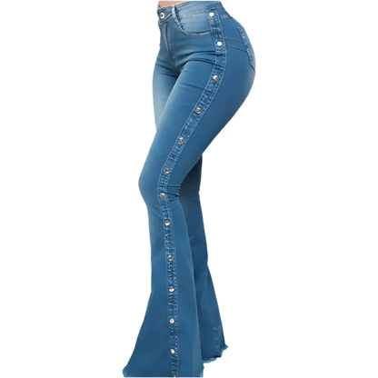 Jean Patte d'éléphant Femme