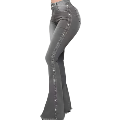 Jean Patte d'éléphant Femme