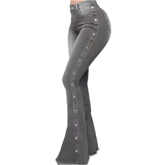 Jean Patte d'éléphant Femme