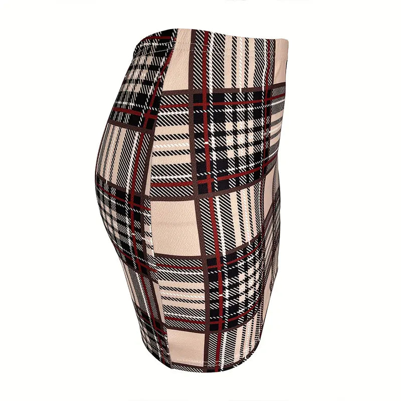 Jupe Carreaux Femme 