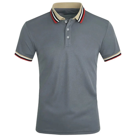Polo Gris Homme BUSS