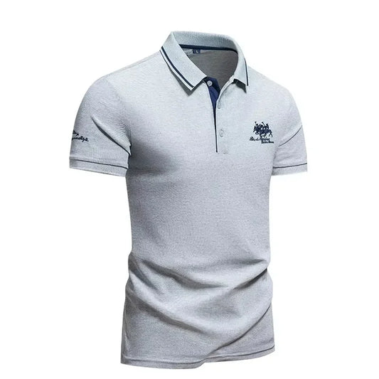 Polo Gris Homme CAVAL