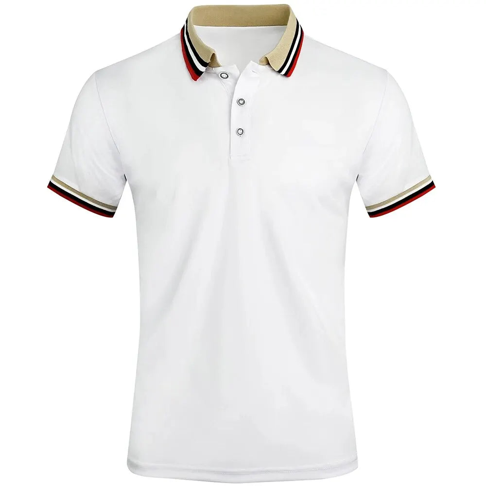 Polo Homme Blanc BUSS