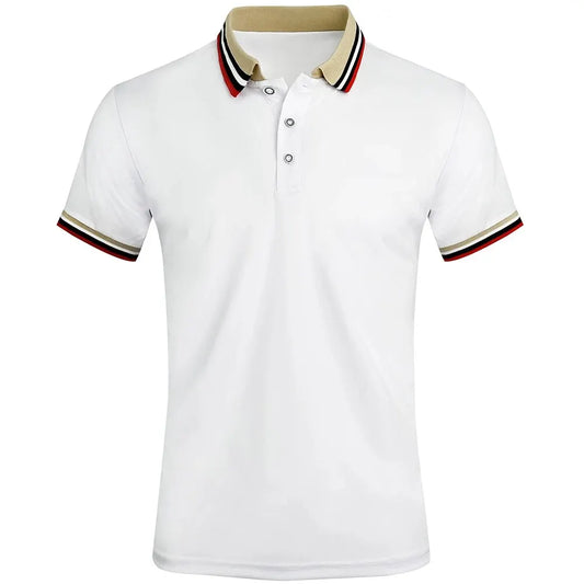 Polo Homme Blanc BUSS