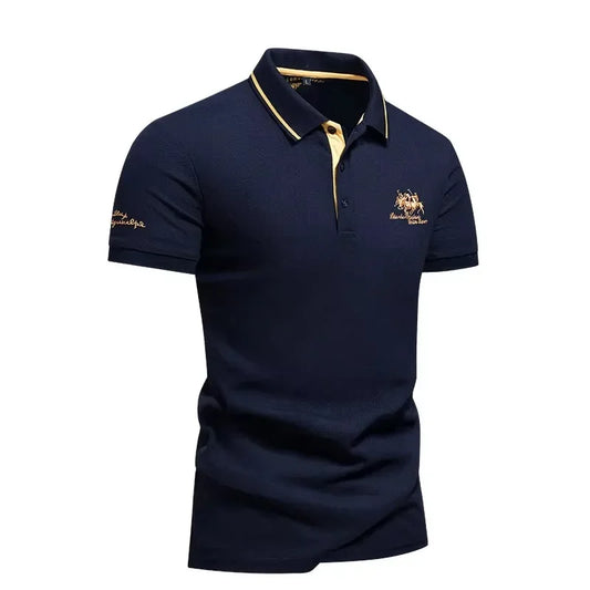 Polo Homme Bleu Marine CAVAL