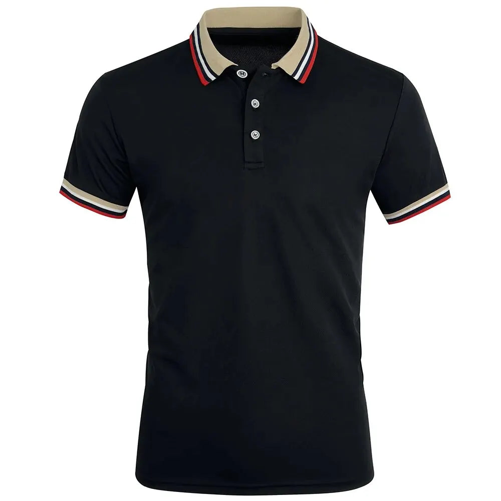 Polo Homme Noir BUSS