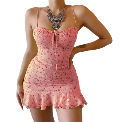 Robe Courte Femme été FLORAL