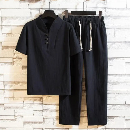 Ensemble Chic Lin Bouton Homme