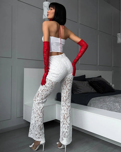 Pantalon Palazzo Sexy Femme