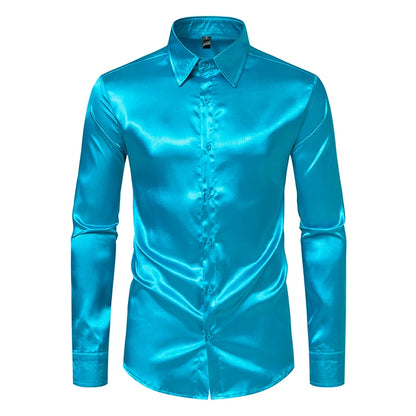 SATINNE - Chemise Homme Satin