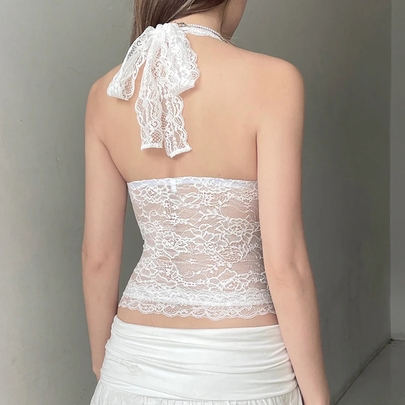 Débardeur Dentelle Femme