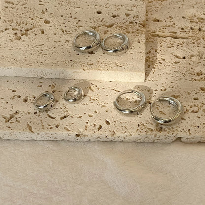 Boucle d'Oreille Femme Acier Inoxydable