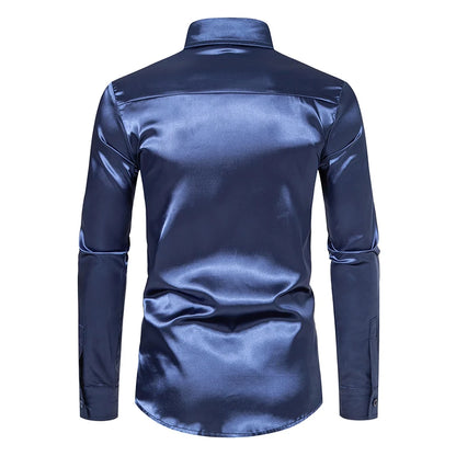 SATINNE - Chemise Homme Satin