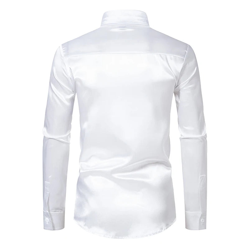 SATINNE - Chemise Homme Satin