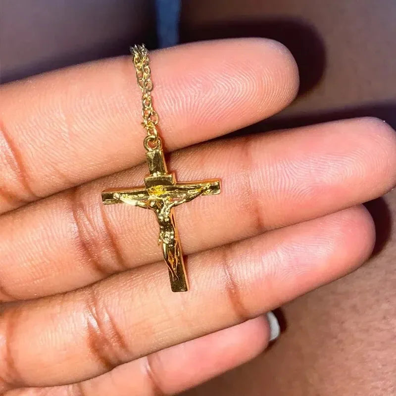 CROSS - Collier Acier Inoxydable