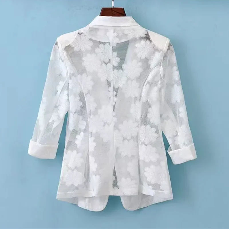 FLOWER - Veste Femme
