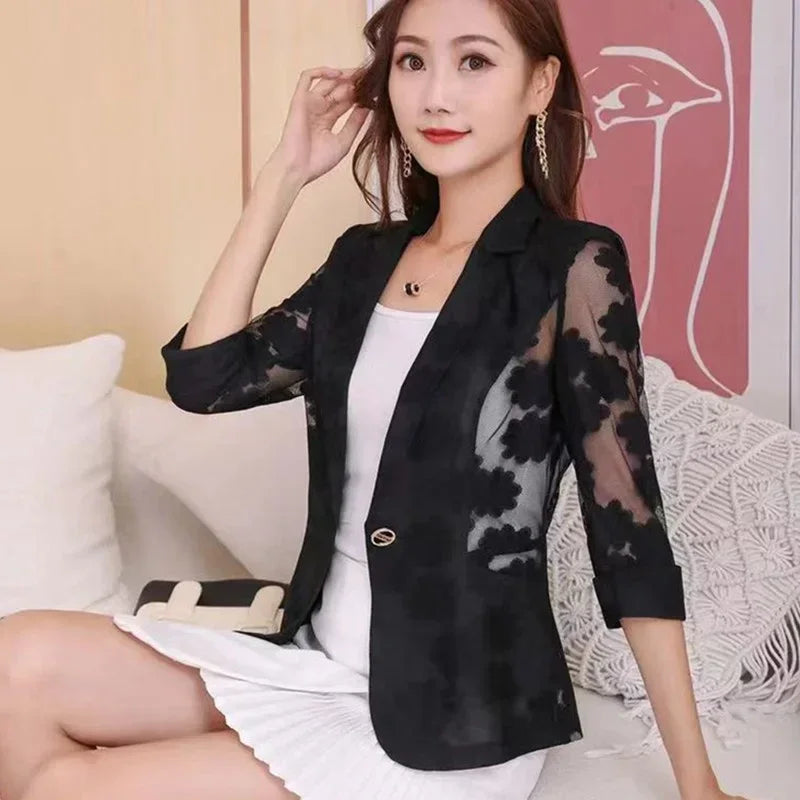 FLOWER - Veste Femme