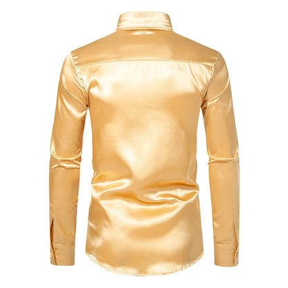 SATINNE - Chemise Homme Satin
