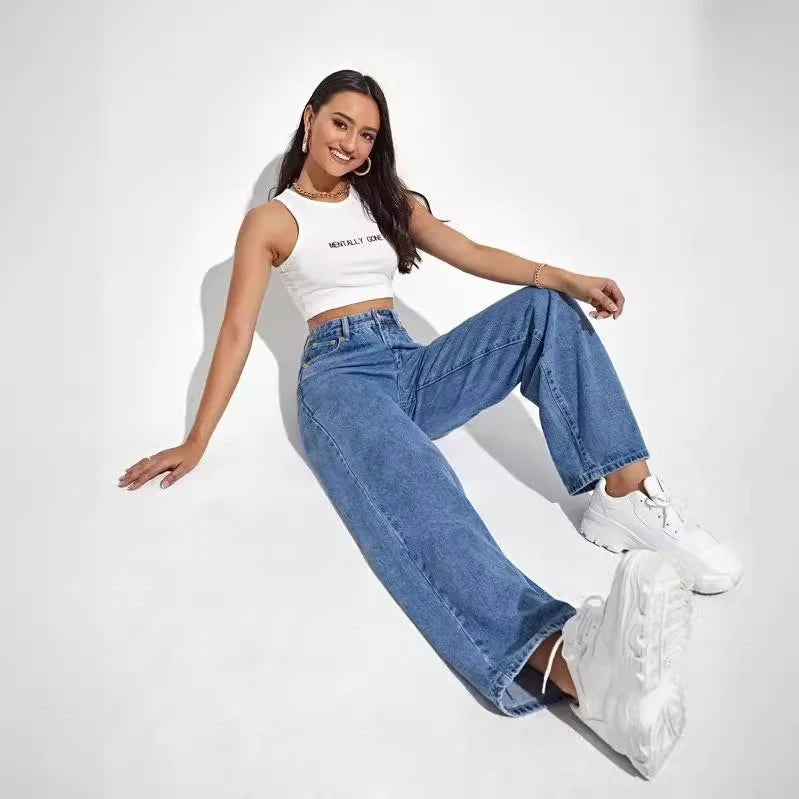 Jean Large Femme