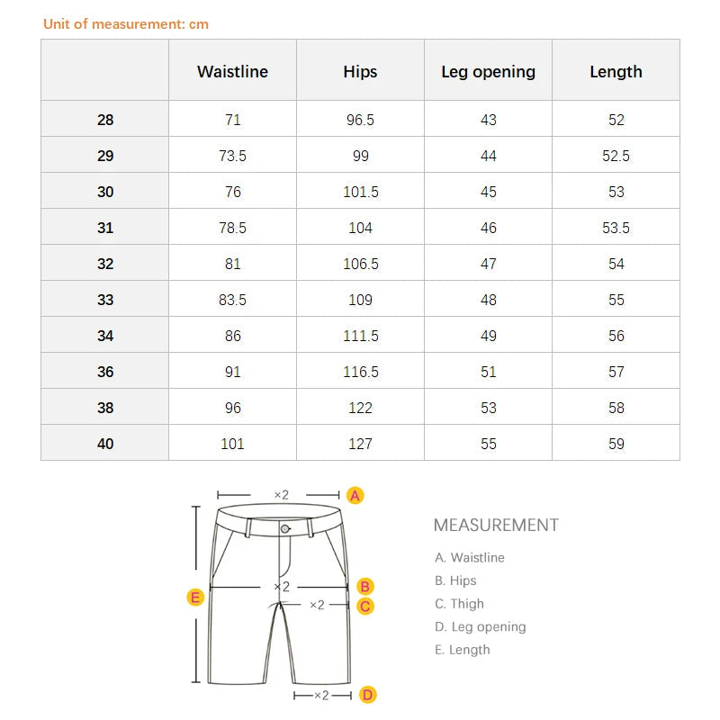 Short Jean Fashion Homme