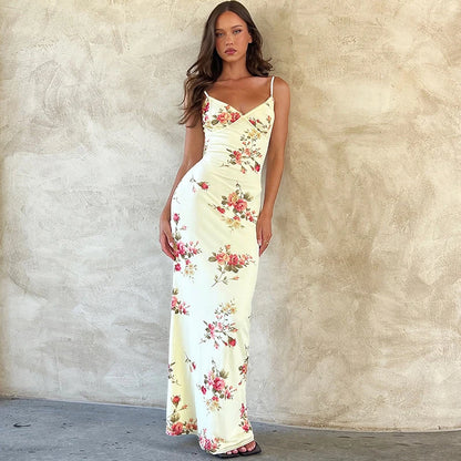 Robe Elégante Fleur Femme
