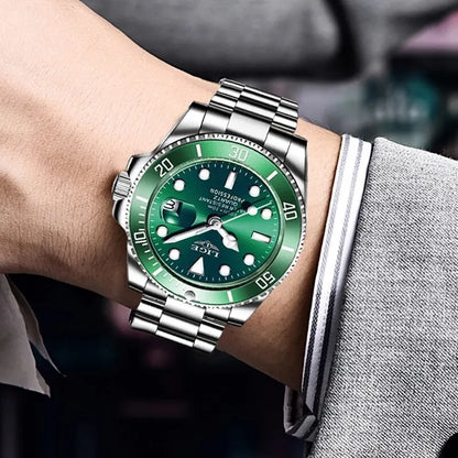 LIGE - Montre Quartz Homme