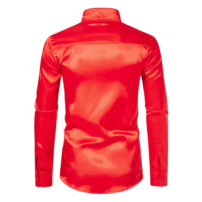 SATINNE - Chemise Homme Satin