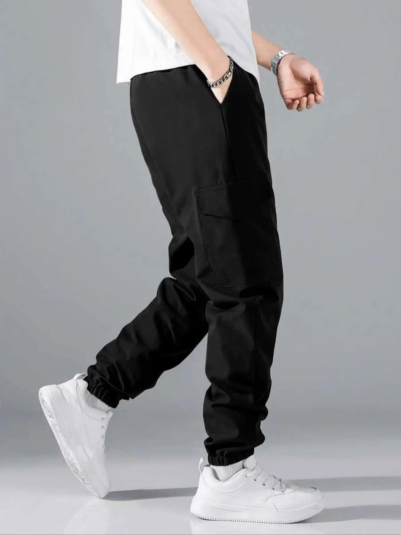Cargo Urbain Polyester Homme