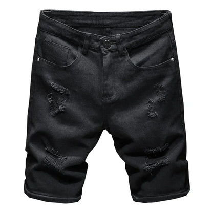 Short En Jean Noir Homme