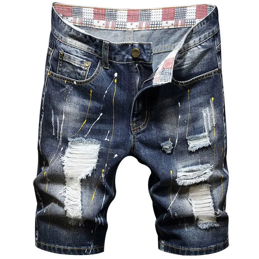 Short Long Jean Homme