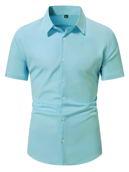 KING - Chemise Manche Courte Chic Homme