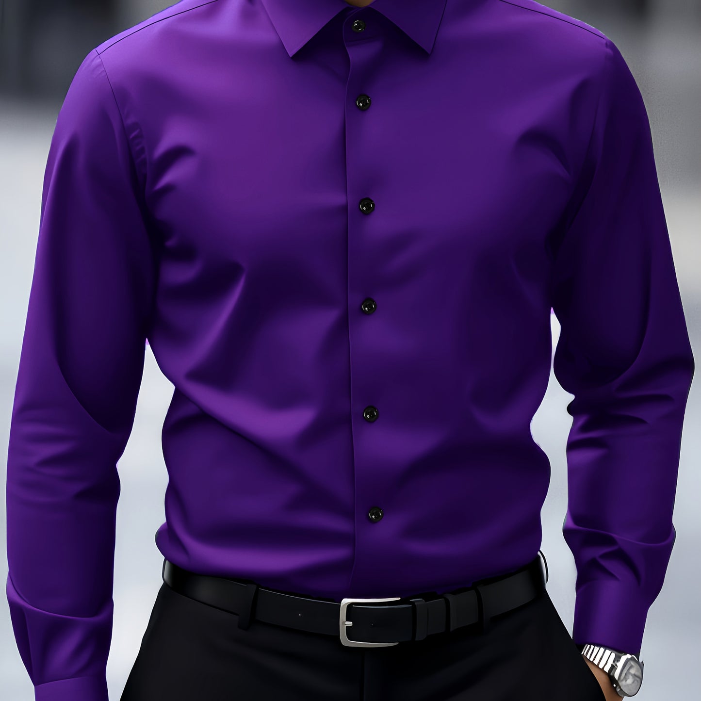 HIKING - Chemise Manches Longues Chic Homme